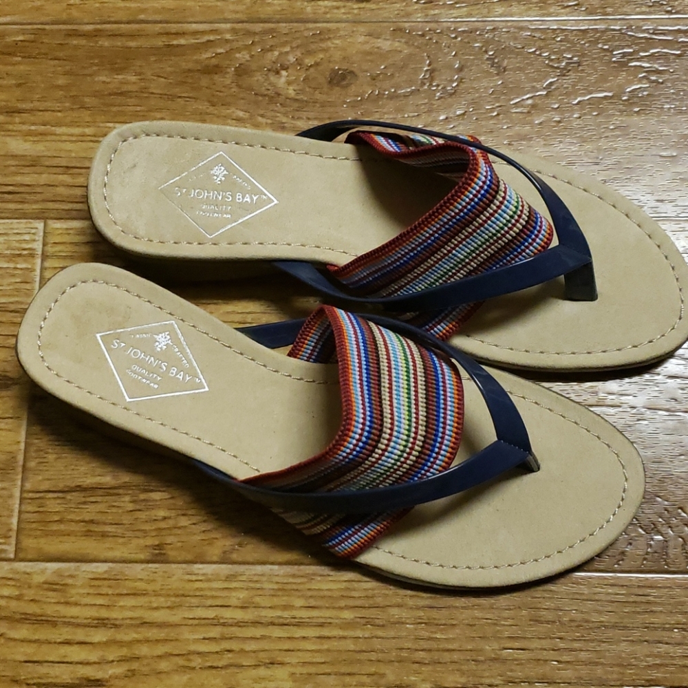 St John Bay sandals size 6
